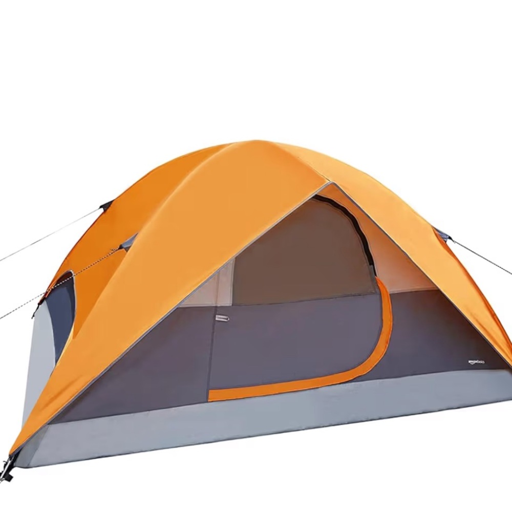 Amazon Basics Camping Tent, 3-Season Dome Design with Rainfly NEW IN BOX